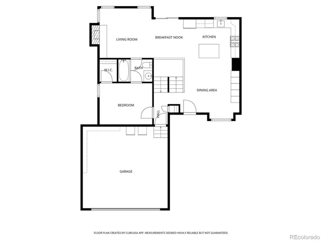 a picture of a floor plan