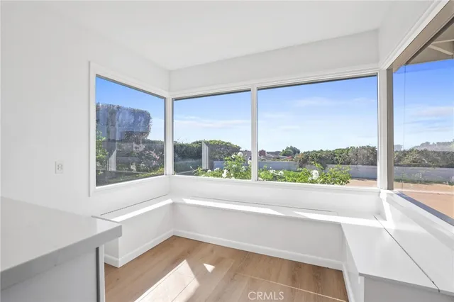 a view of a room with window