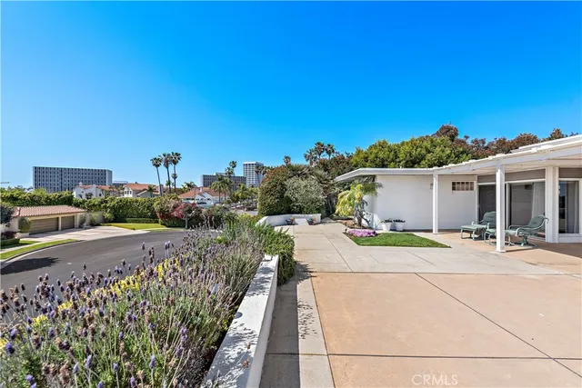 a outdoor space with chairs