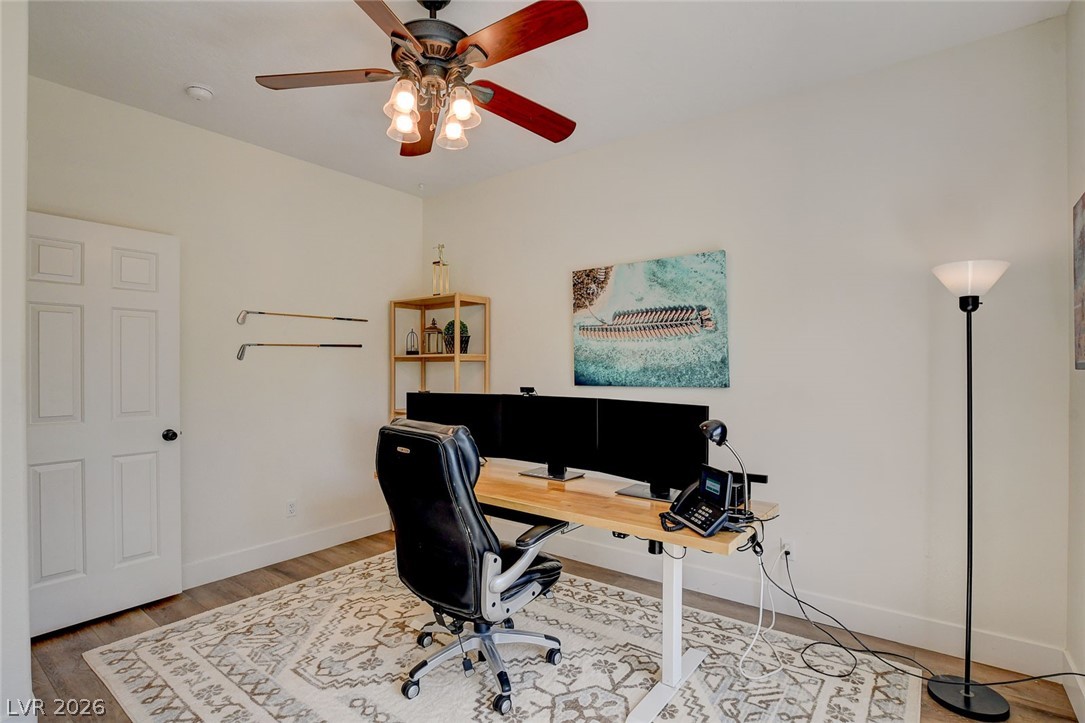 4362 Thistle Street Logandale, NV 89021 - Photo 37 of 99 A well-appointed office space or bedroom provides an ideal environment for productivity and focus.