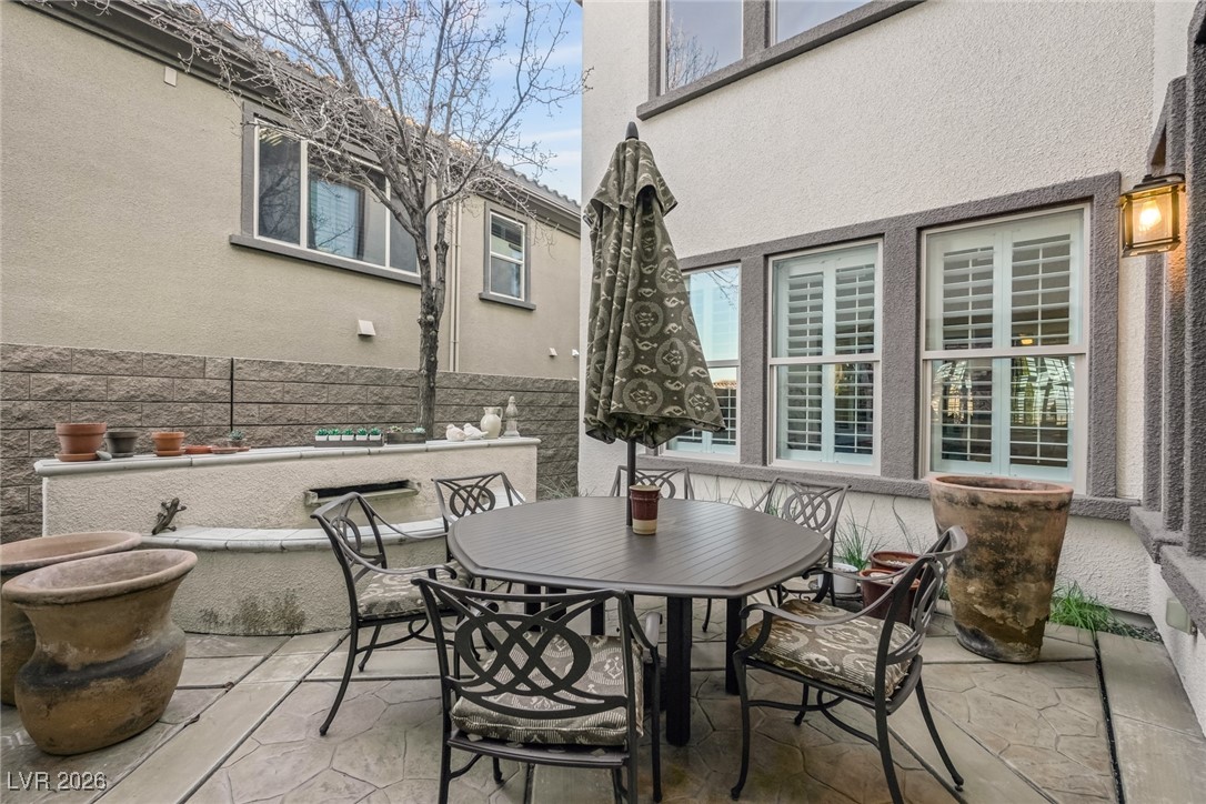 2709 Cyrano Street Henderson, NV 89044 - Photo 46 of 73 Center courtyard with fountain.