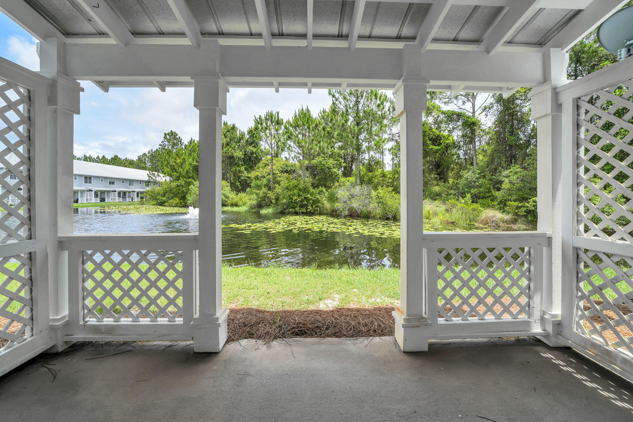 159 Golden Eagle Court, Unit 3C Santa Rosa Beach, FL 32459 - Photo 17 of 34 a view of a room with a large window and pool table