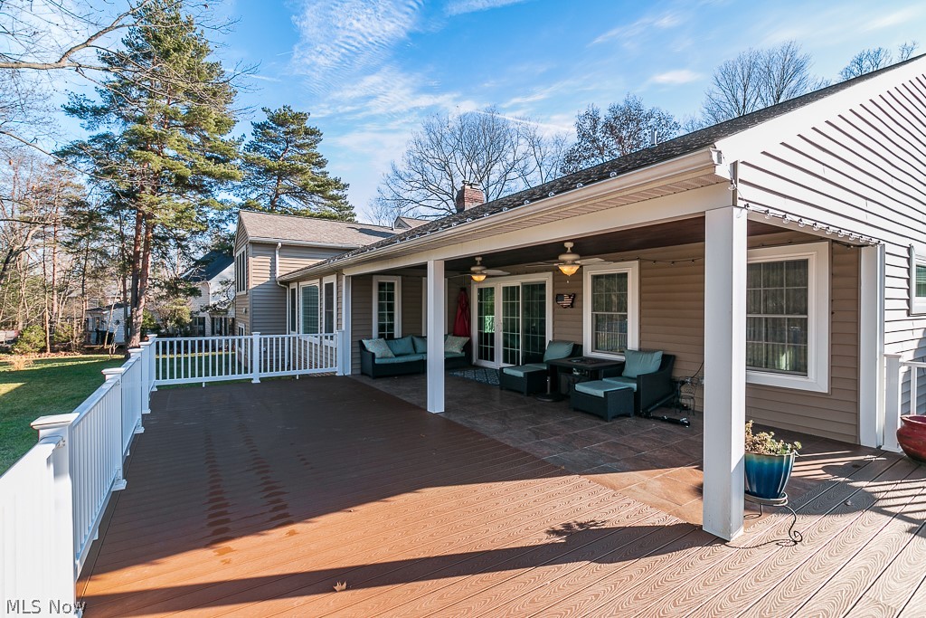 29235 Edgedale Road Cleveland, OH 44124 - Photo 2 of 35 Amazing back deck
