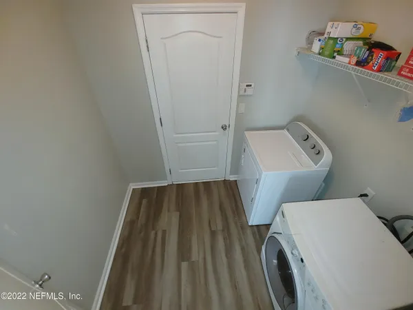 a view of empty room