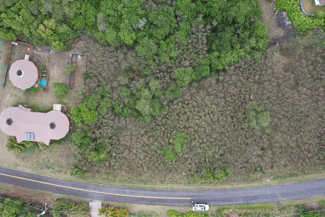 a bird view of a house