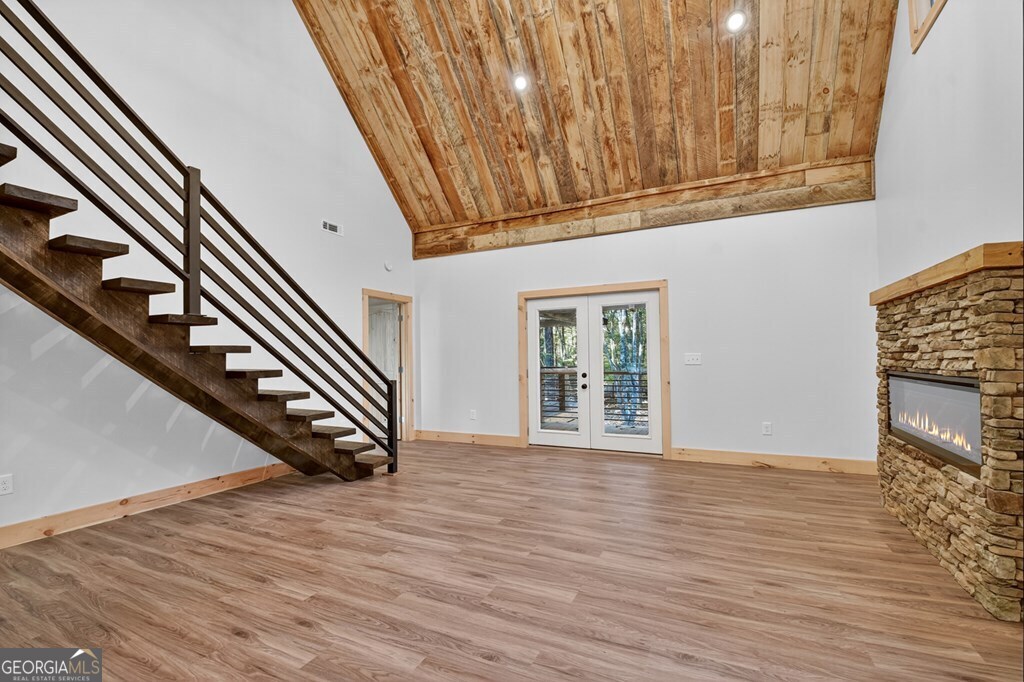 646 High Country Crossing Morganton, GA 30560 - Photo 21 of 44 a view of an entryway with wooden floor