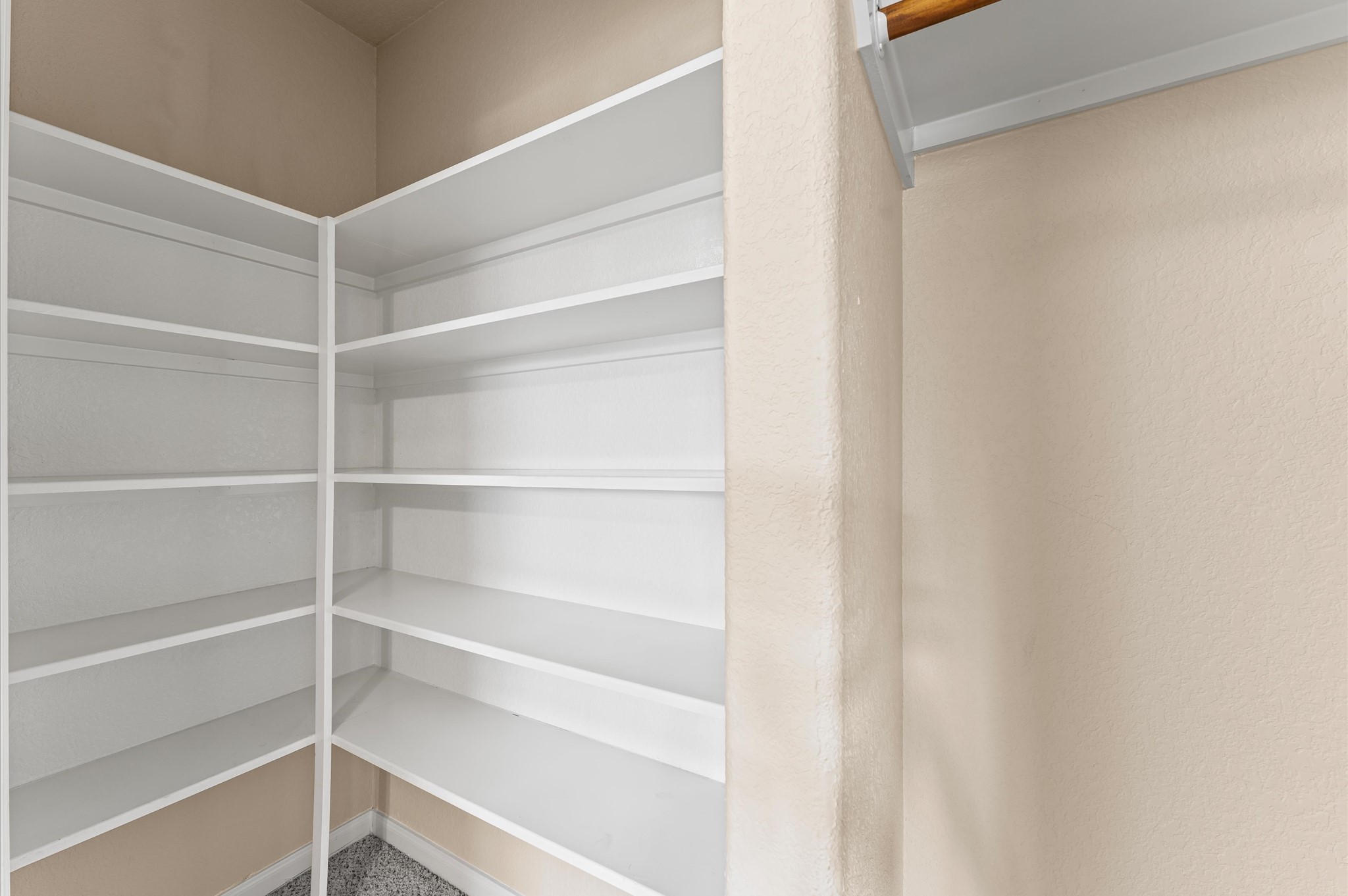 3010 Pathfinders Pass Spring, TX 77373 - Photo 20 of 26 a view of walk in closet with empty racks
