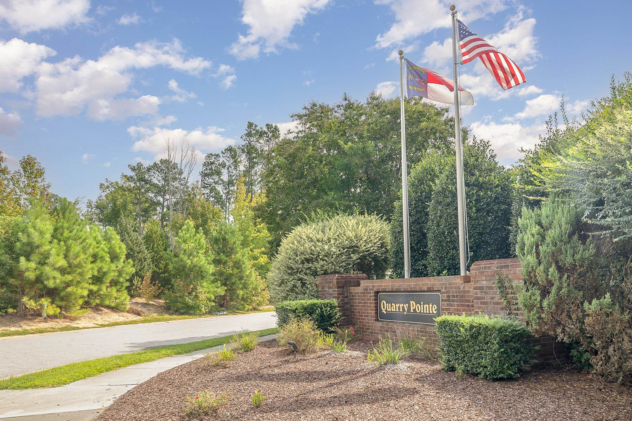 3740 Tryon Ridge Drive Raleigh, NC 27610 - Photo 19 of 20 a view of a street with of a house in the background