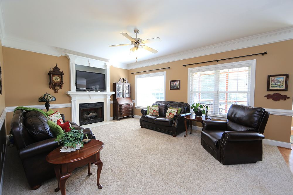 Certainly the spot where everyone will head this fall for great conversation and time by the fireplace Den/Family/Great Room