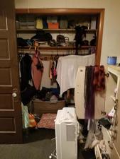 5427 South Wolcott Avenue Chicago, IL 60609 - Photo 7 of 9 a close view of shoes stand and cabinets