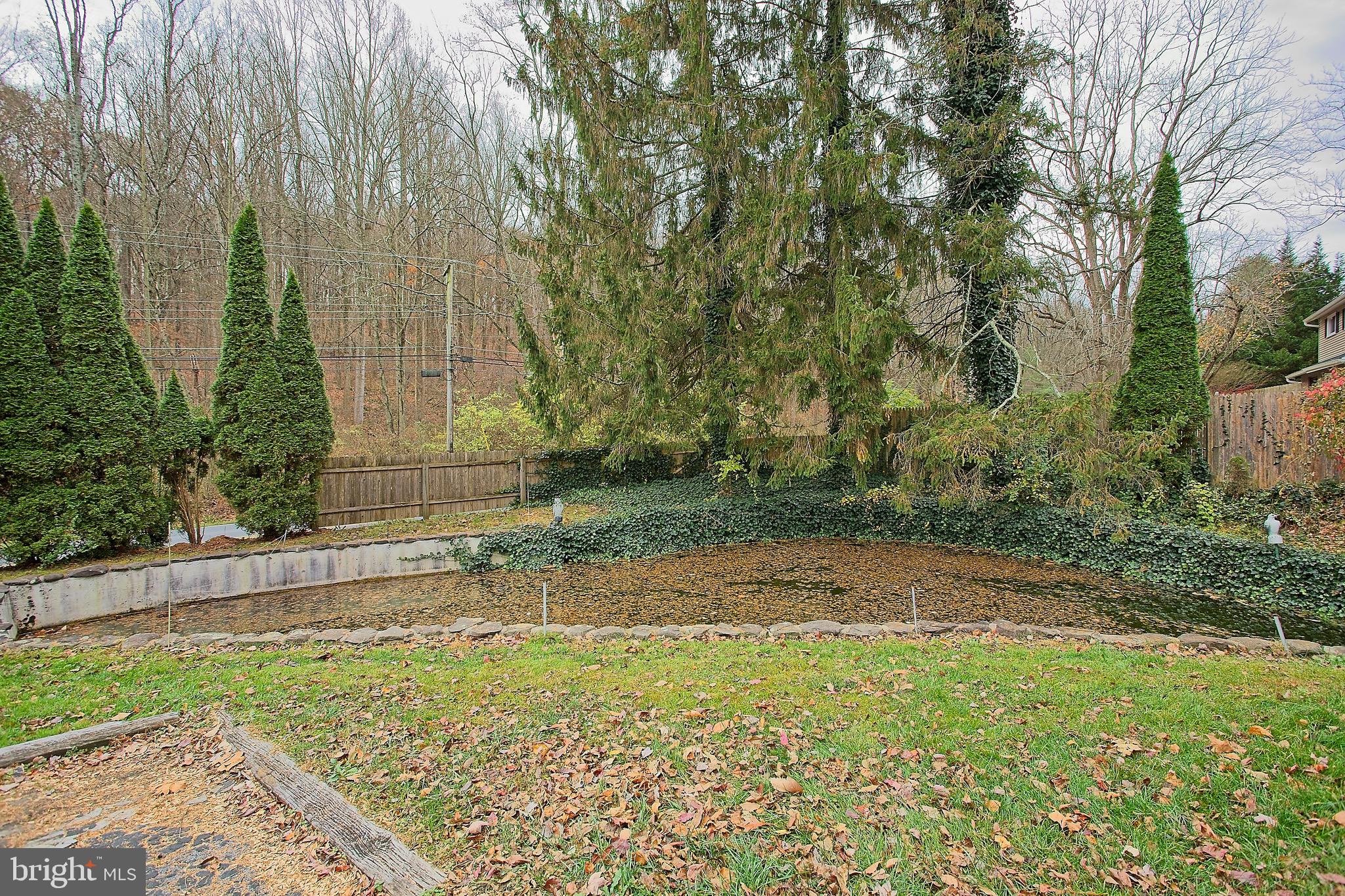 1223 Hall Road West Chester, PA 19380 - Photo 39 of 42 Front corner of property- koi pond