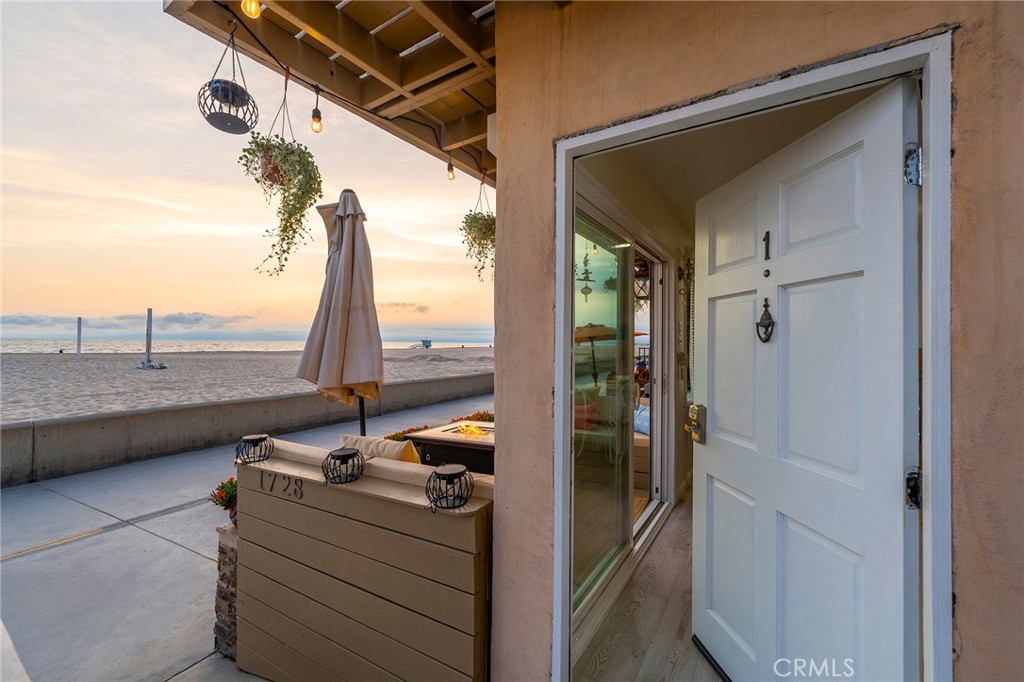 1728 The Strand, Unit 1 Hermosa Beach, CA 90254 - Photo 7 of 16 a view of living room with balcony
