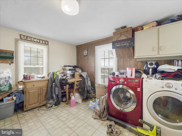 a view of storage and utility room