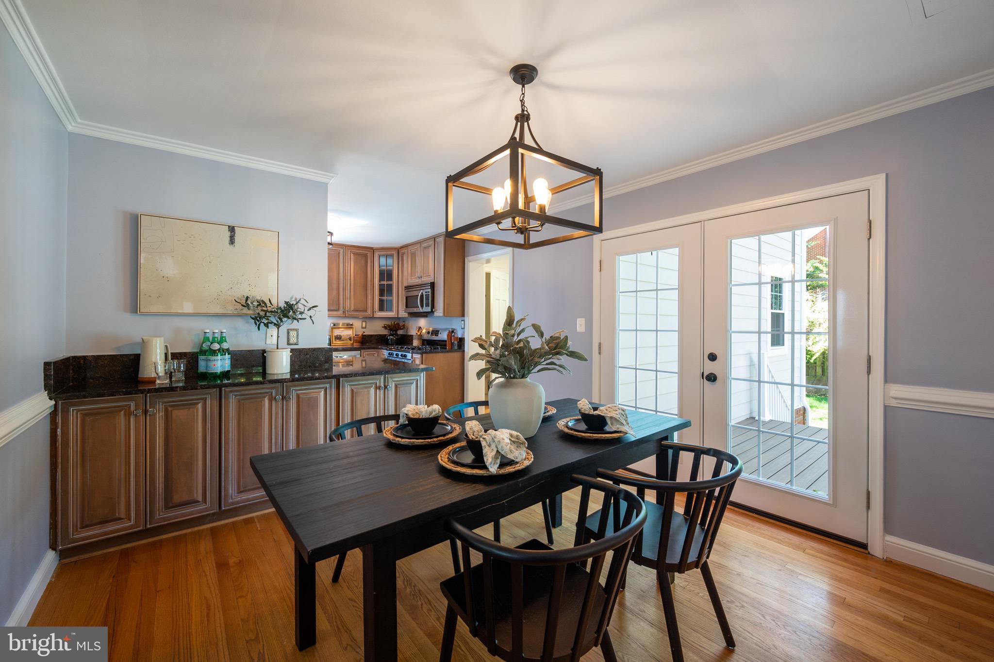 18 West Braddock Road Alexandria, VA 22301 - Photo 11 of 49 French doors lead to deck