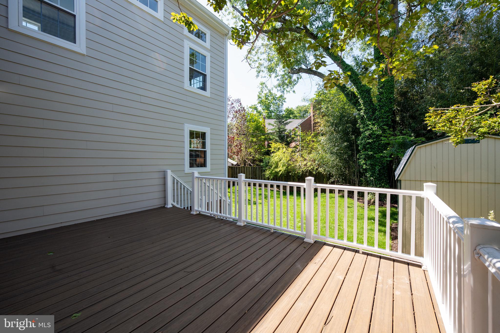 18 West Braddock Road Alexandria, VA 22301 - Photo 35 of 49 Deck off Dining Room