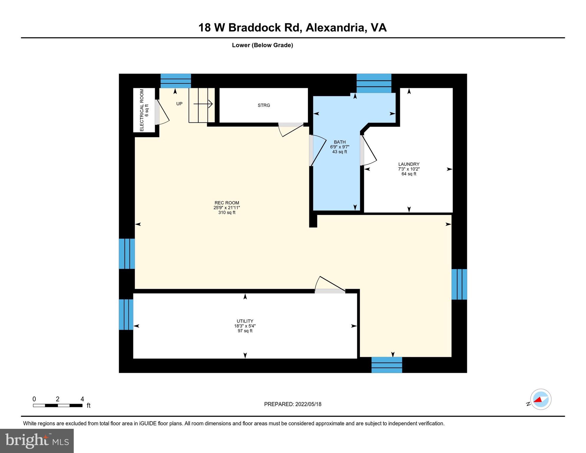 18 West Braddock Road Alexandria, VA 22301 - Photo 49 of 49 Floor plans lower level