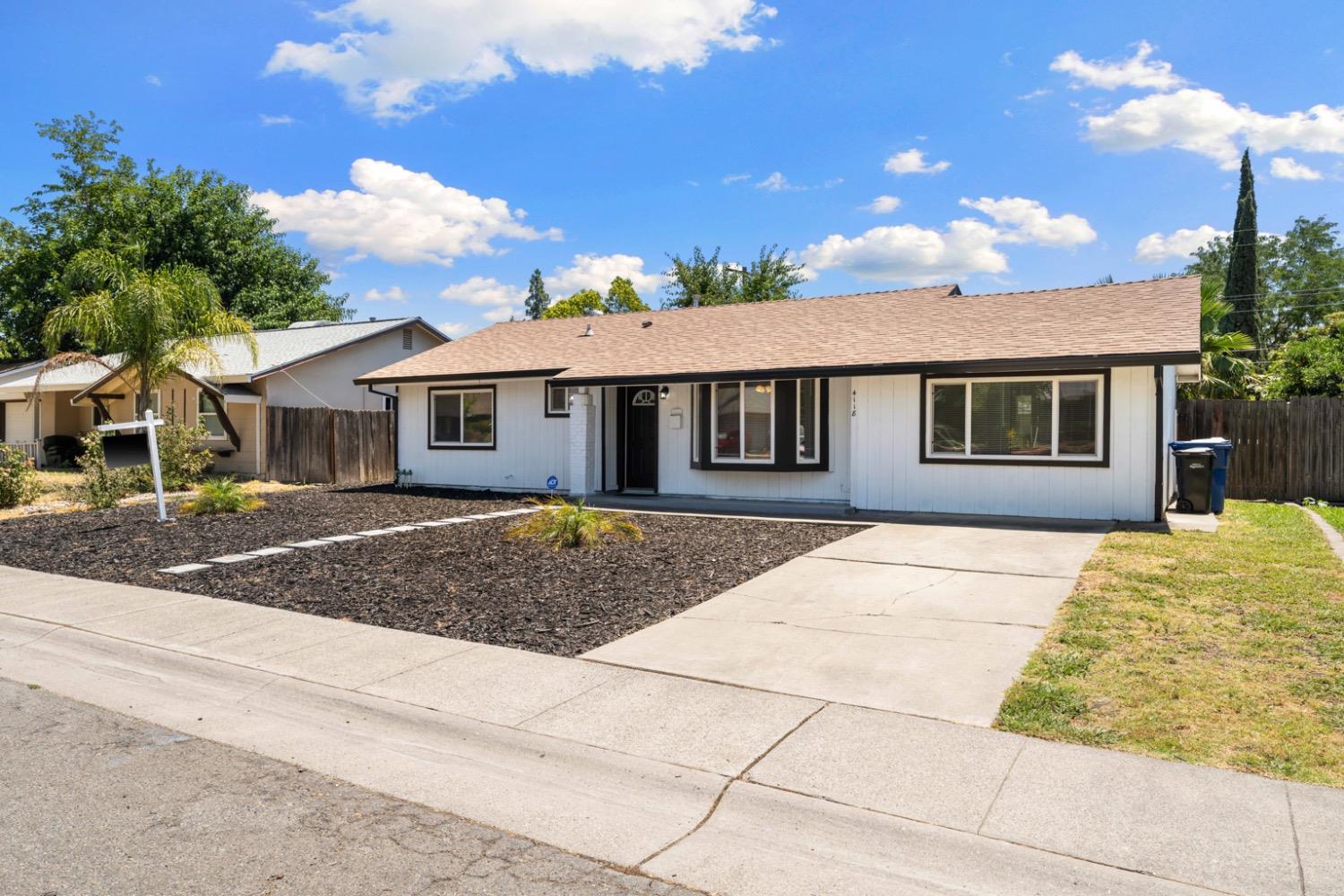 4118 Painter Way North Highlands, CA 95660 - Photo 1 of 1 front view of a house with a dry yard