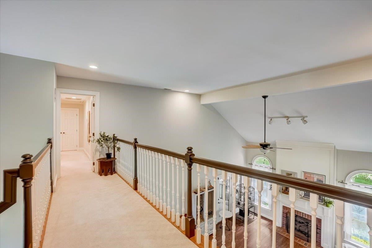 1446 Frazier Road Spring Hope, NC 27882 - Photo 16 of 28 a view of a hallway with seating area