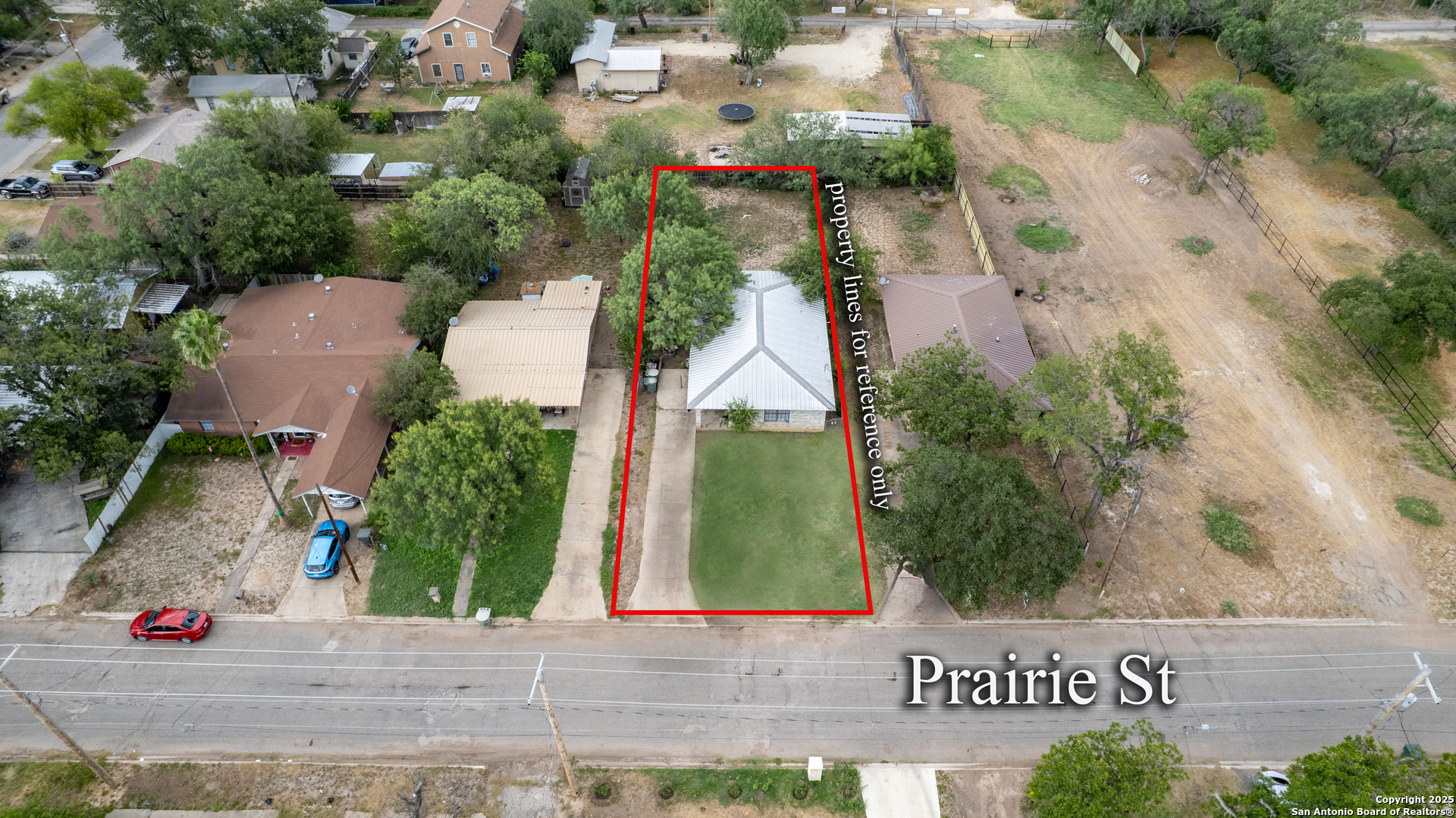 258 Prairie Street Uvalde, TX 78801 - Photo 16 of 19 an aerial view of a street sign