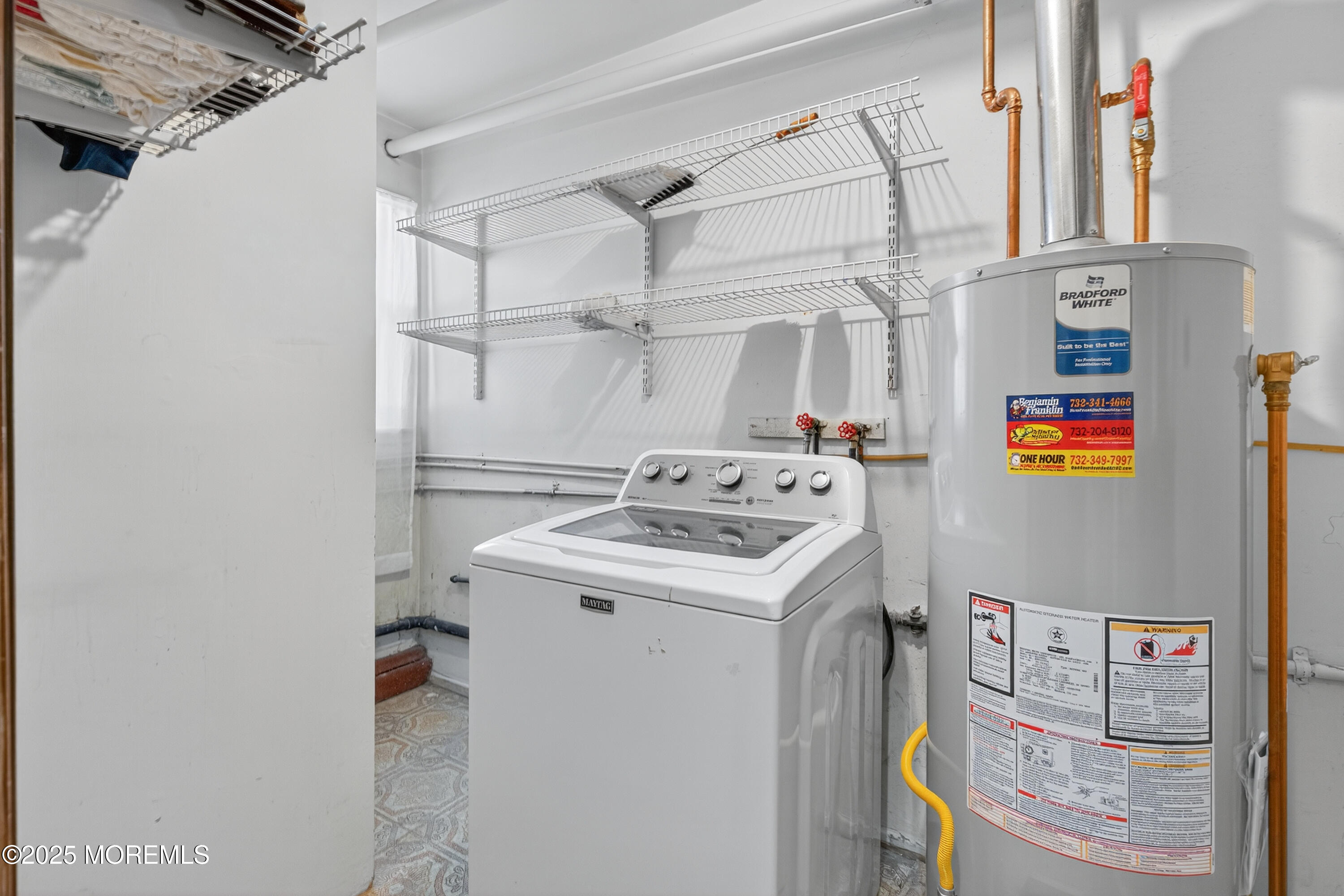 35 Heather Road Toms River, NJ 08753 - Photo 28 of 40 a utility room with dryer and washer