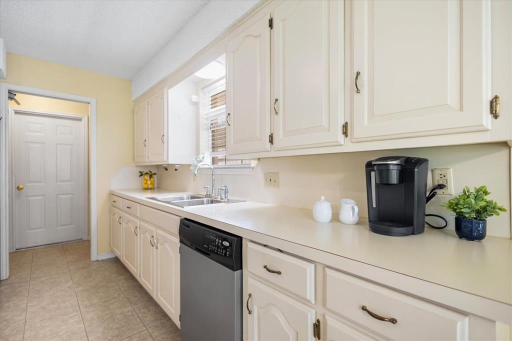 2824 Crestview Avenue Tyler, TX 75701 - Photo 12 of 39 a kitchen with white cabinets and sink