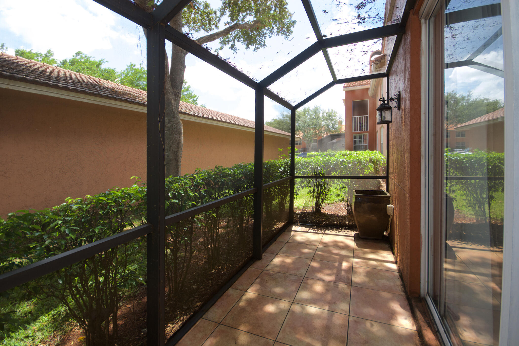 3239 Clint Moore Road, Unit 107 Boca Raton, FL 33496 - Photo 23 of 38 Private Screened Patio