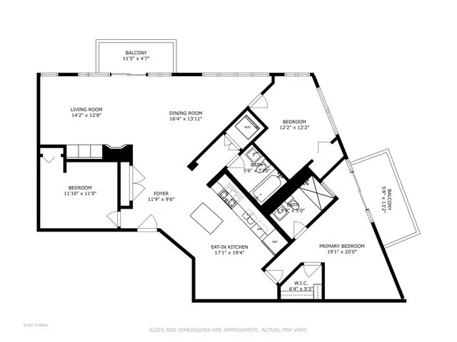 a picture of a floor plan
