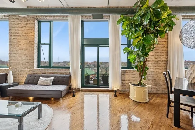 a house view with a seating space