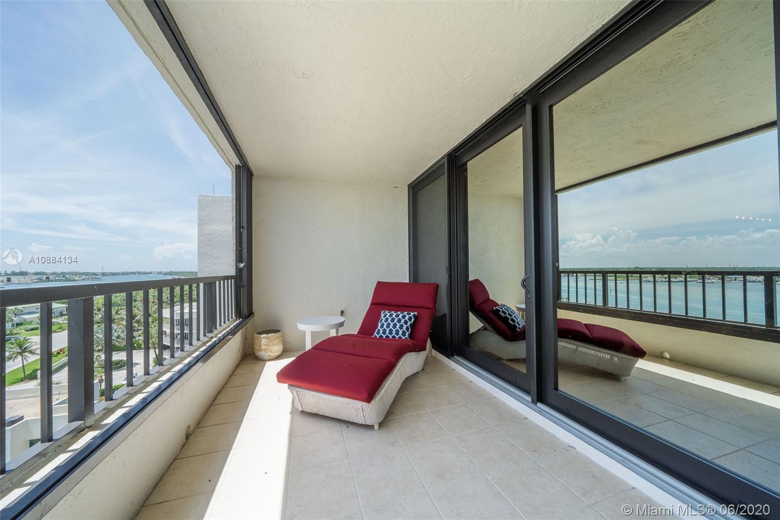 19900 South Beach Road, Unit 803 Jupiter, FL 33469 - Photo 22 of 64 a balcony with furniture and a potted plant