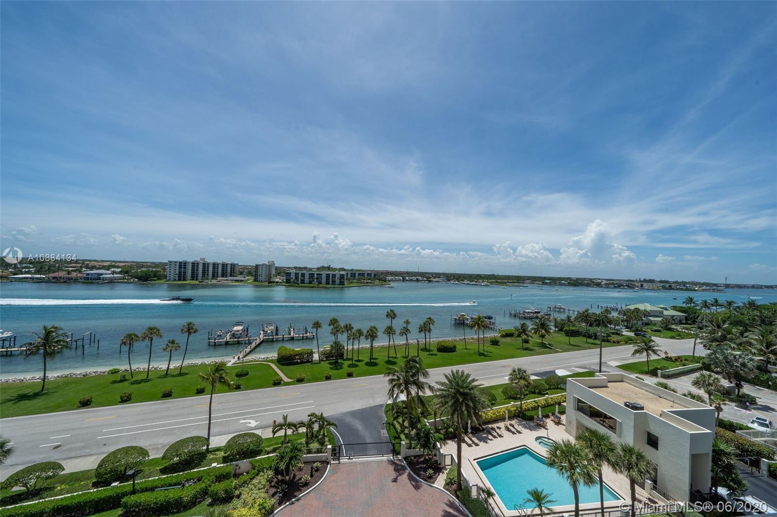 19900 South Beach Road, Unit 803 Jupiter, FL 33469 - Photo 23 of 64 an aerial view of a city with houses