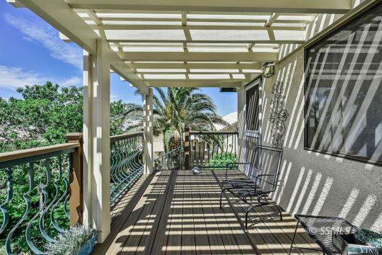 1213 Andrea Court Ridgecrest, CA 93555 - Photo 32 of 50 a view of outdoor space with deck and furniture
