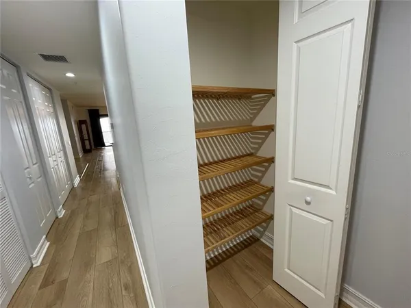 an aerial view of a residential houses with outdoor space