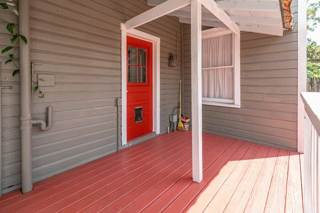 40 Abbott Street St. Augustine, FL 32084 - Photo 49 of 58 View of wooden deck