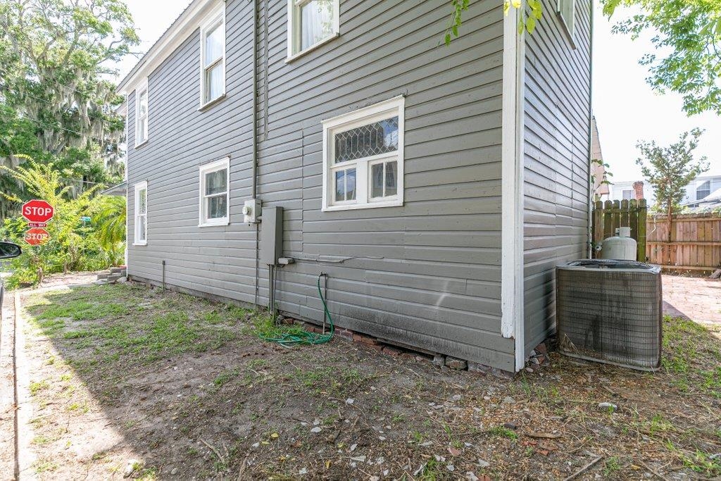 40 Abbott Street St. Augustine, FL 32084 - Photo 51 of 58 View of side of property with a central AC unit