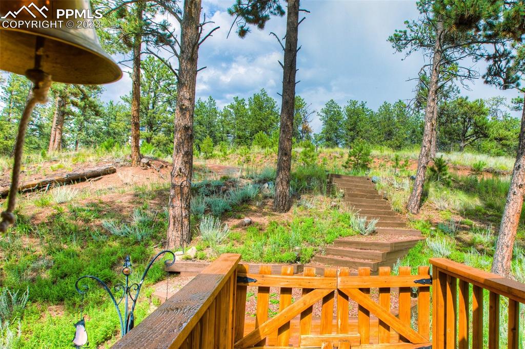 290 North Mountain Estates Road Florissant, CO 80816 - Photo 32 of 32 a view of an outdoor space with a lake view