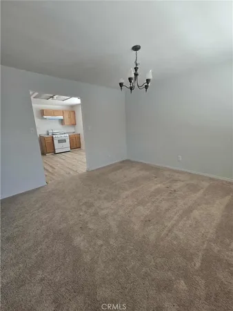 a view of a livingroom with a cabinet