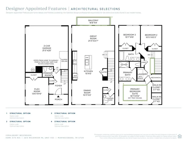 $504,000 | 2615 Wilkinson Pike, Unit 1105, Murfreesboro, TN 37129