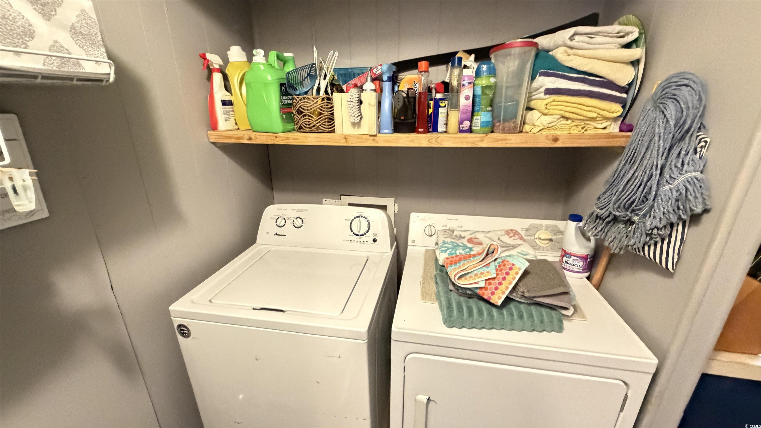1517 Pisces Lane Myrtle Beach, SC 29575 - Photo 22 of 30 Laundry area with independent washer and dryer