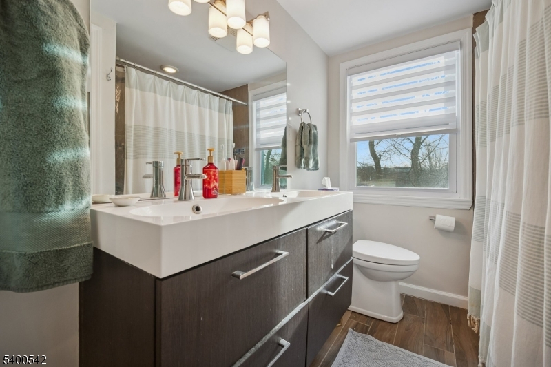 29 Washington Avenue Morristown, NJ 07960 - Photo 28 of 31 a bathroom with a sink vanity mirror and toilet