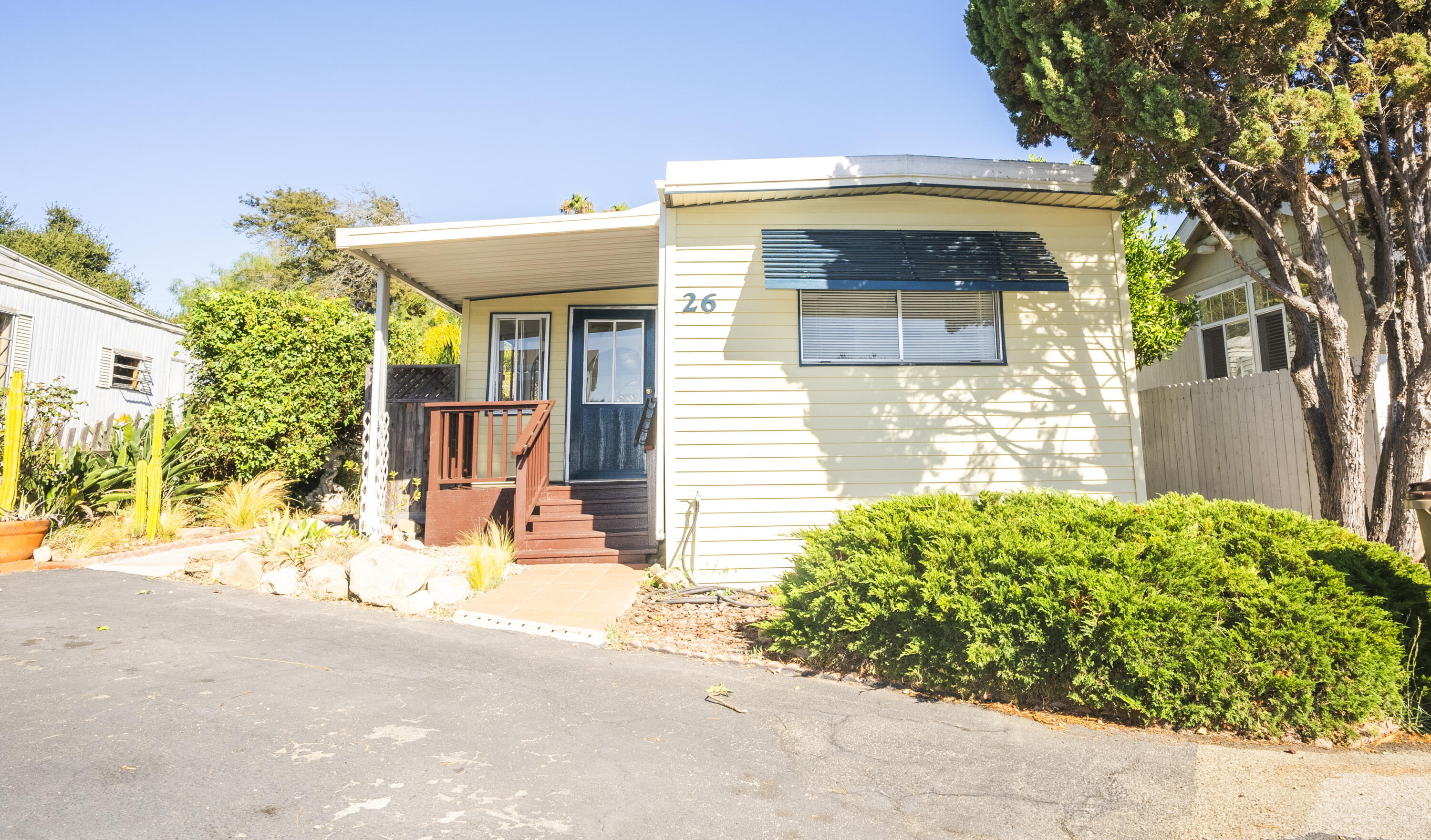 4025 State Street, Unit 26 Santa Barbara, CA 93110 - Photo 1 of 20 a view of outdoor space yard and porch