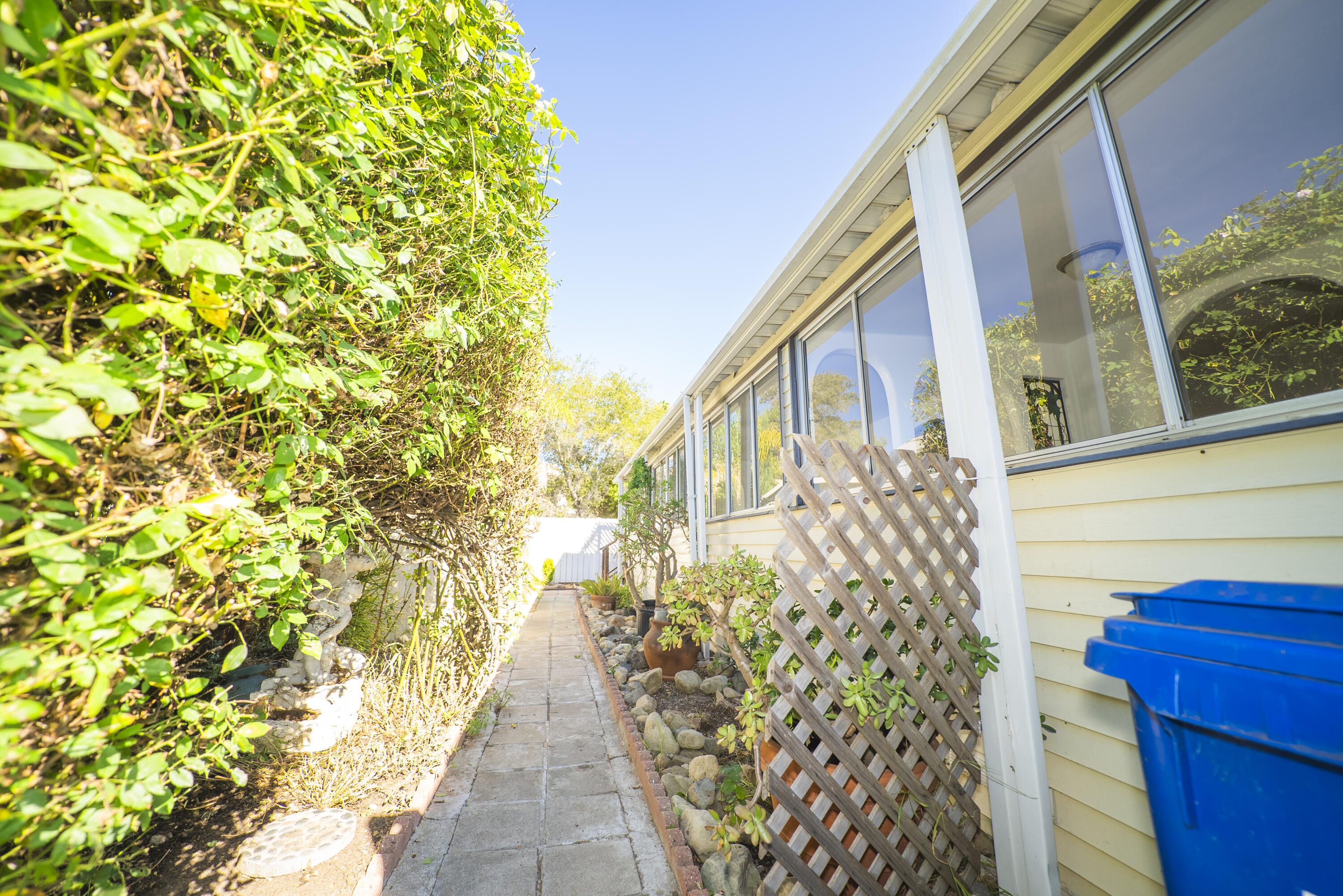 4025 State Street, Unit 26 Santa Barbara, CA 93110 - Photo 18 of 20 a view of a pathway along with brick walls
