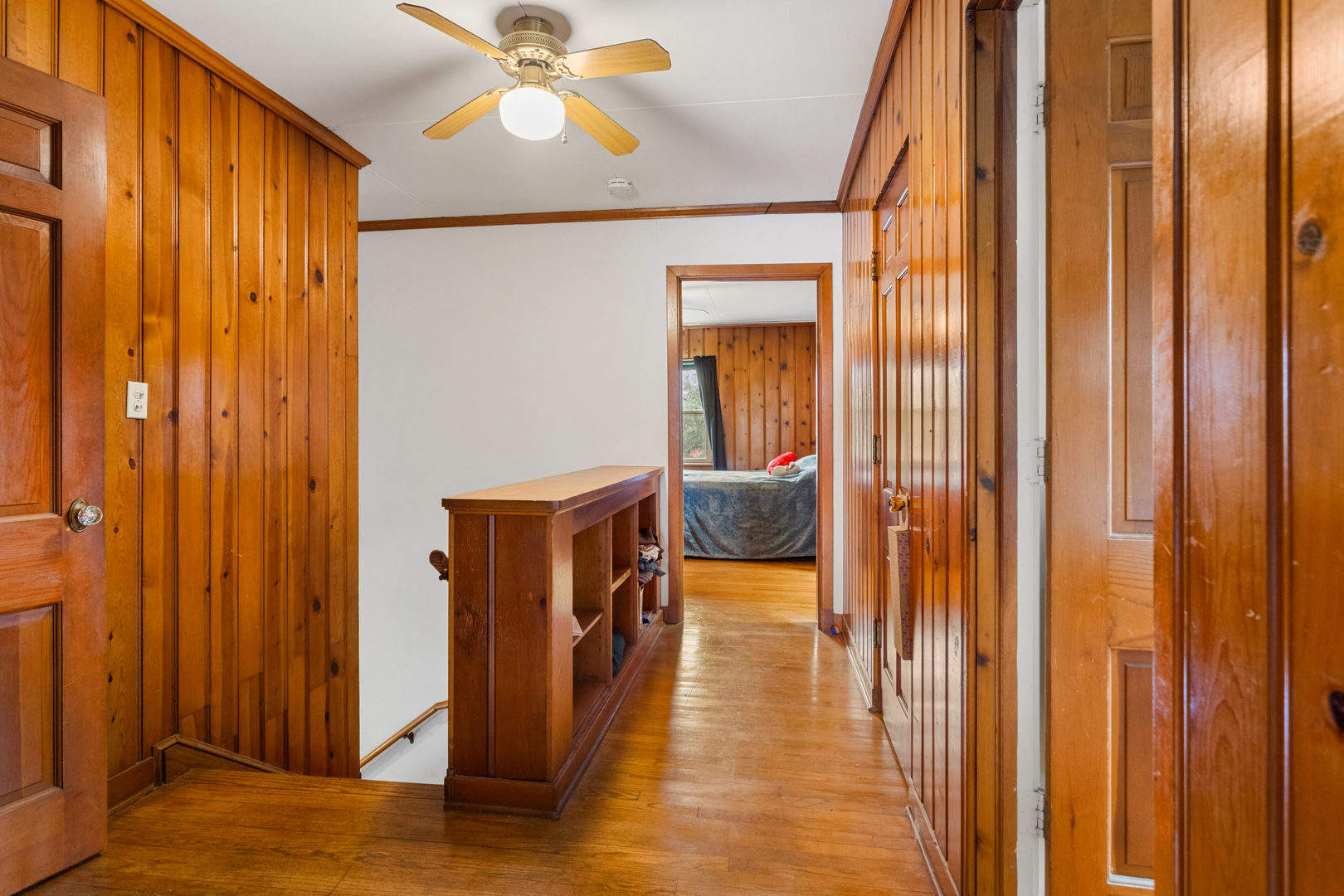 901 West Green Street Champaign, IL 61821 - Photo 21 of 36 a view of a hallway with wooden floor