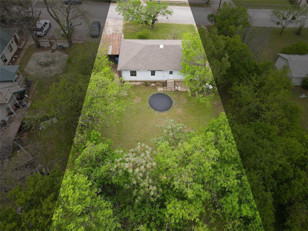 403 North Fairview Street Keene, TX 76059 - Photo 22 of 25 an aerial view of residential house with yard