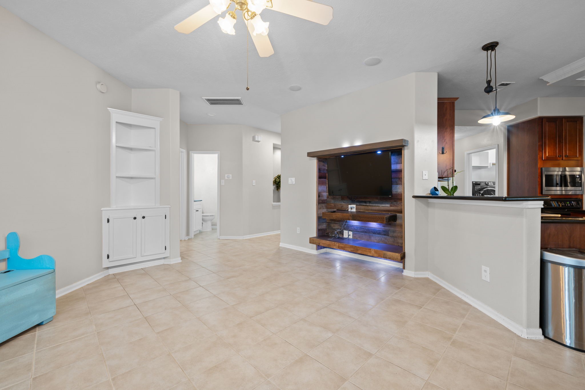 19114 Emory Trail Spring, TX 77388 - Photo 12 of 44 a view of a livingroom with furniture and a flat screen tv