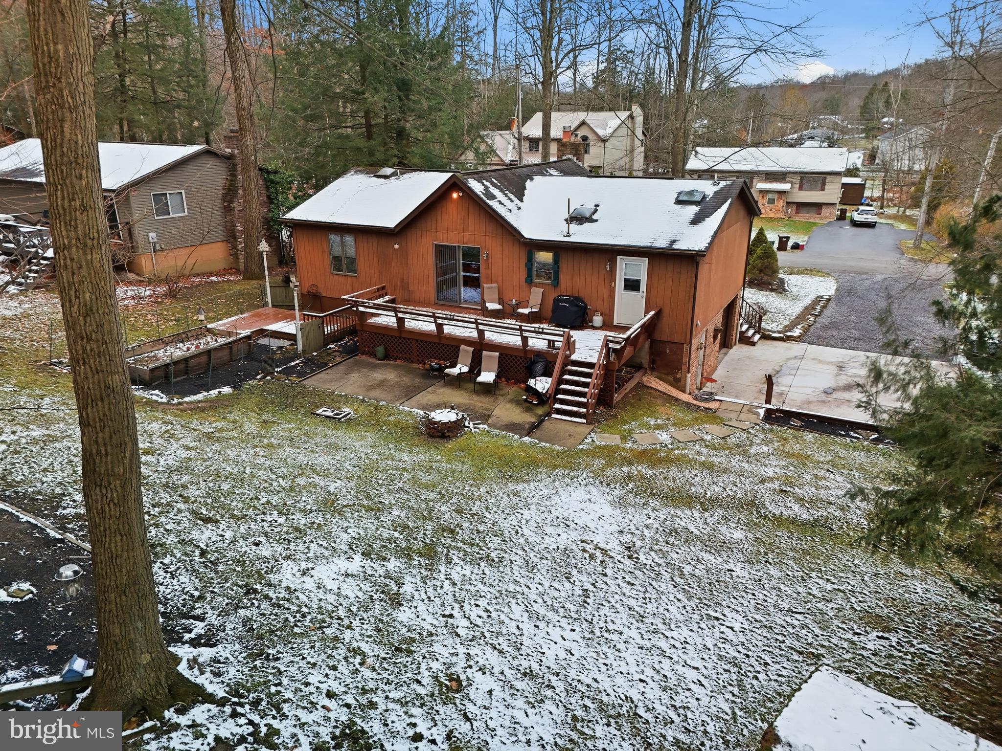63 Sea Horse Road Du Bois, PA 15801 - Photo 6 of 35 an aerial view of a house with garden space and street view
