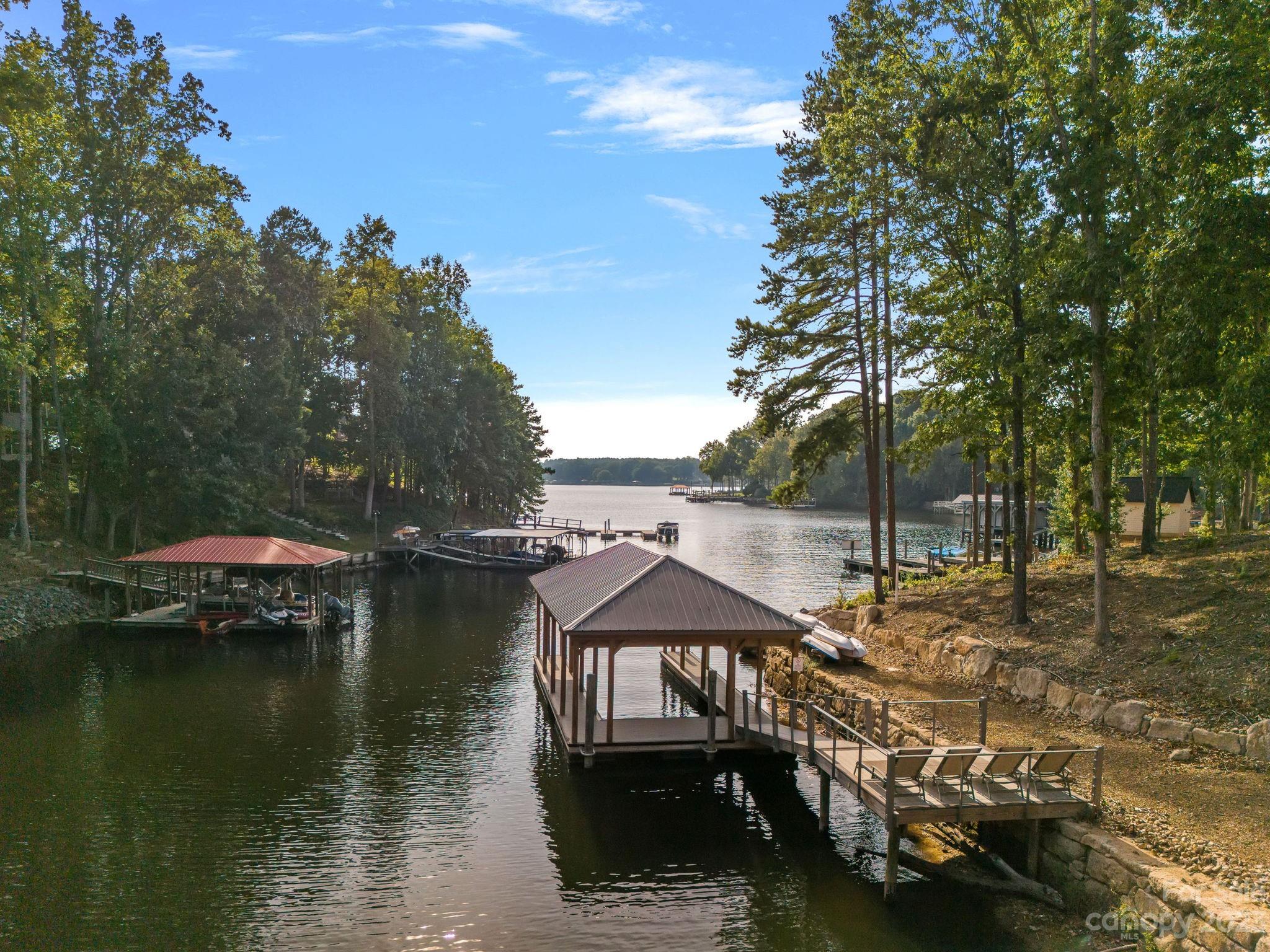 222 Greenbay Road Mooresville, NC 28117 - Photo 39 of 44 a view of a lake with houses