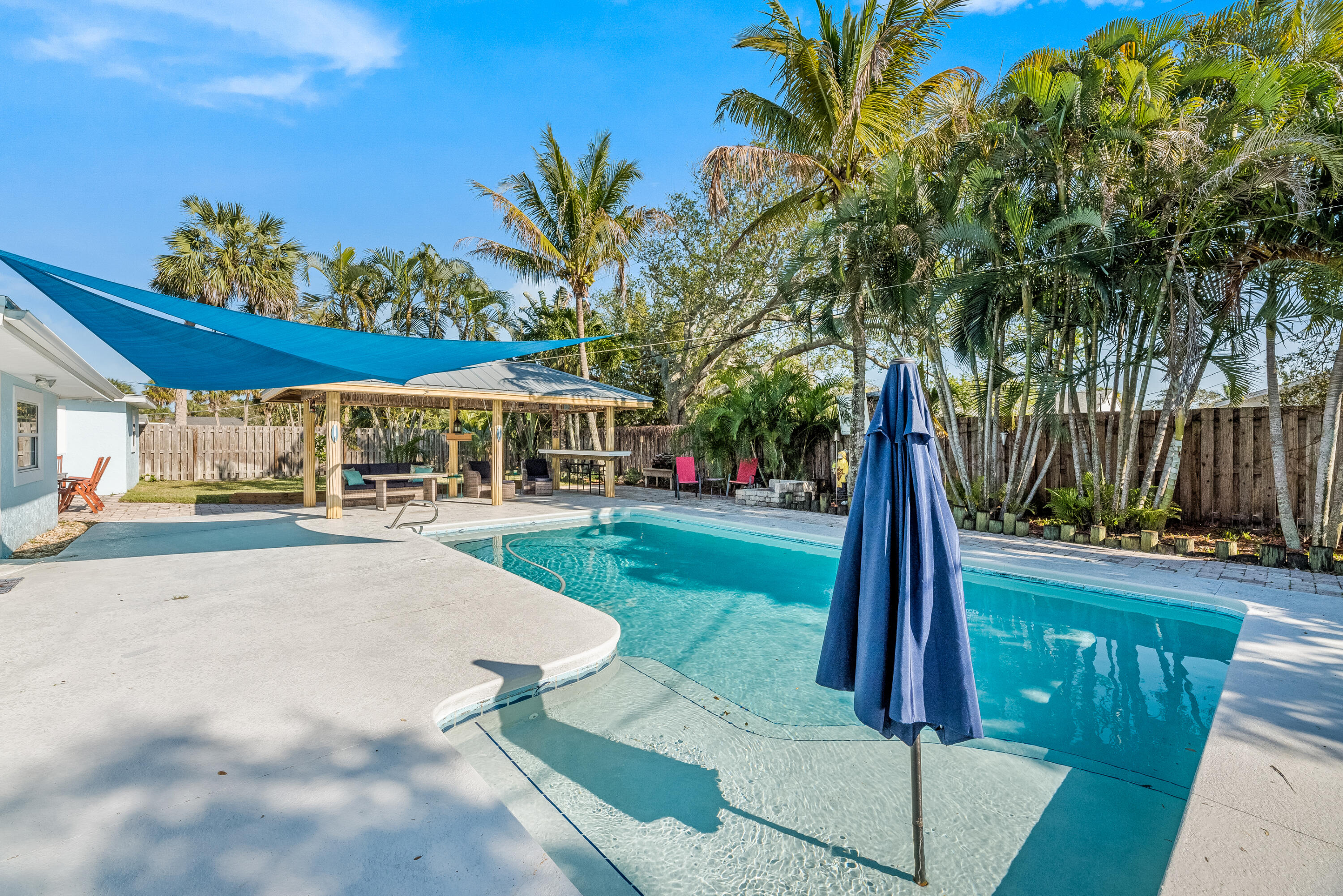 415 Wayne Avenue Indialantic, FL 32903 - Photo 58 of 63 a view of a house with backyard and sitting area