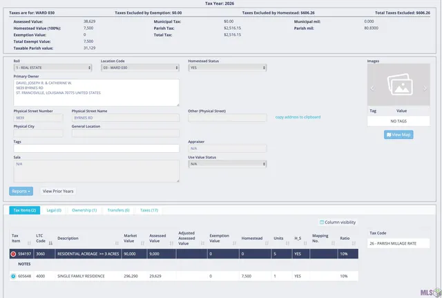 $567,000 | 9839 Byrnes Road, St. Francisville, LA 70775
