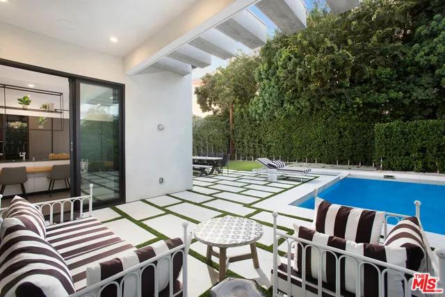 a view of balcony and patio