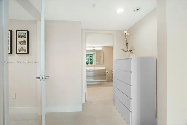 a view of balcony with furniture